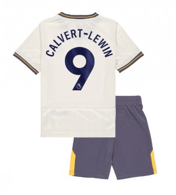 Everton Dominic Calvert-Lewin #9 Tercera Equipación Niños 2024-25 Manga Corta (+ Pantalones cortos)